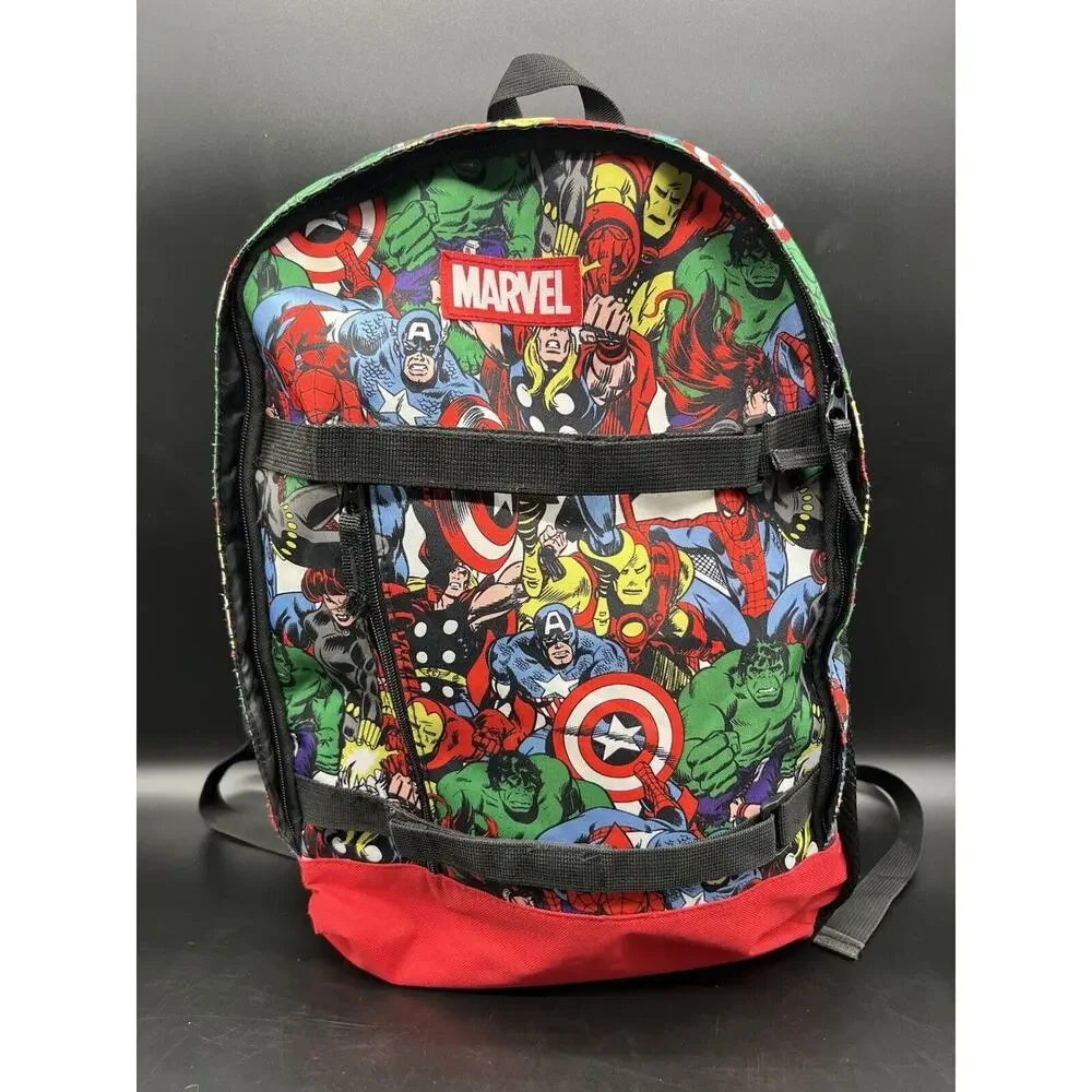 Marvel Classic Comics Style Backpack Bioworld School Travel Walmart Exclusive